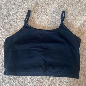 Double lined tank w built in bra